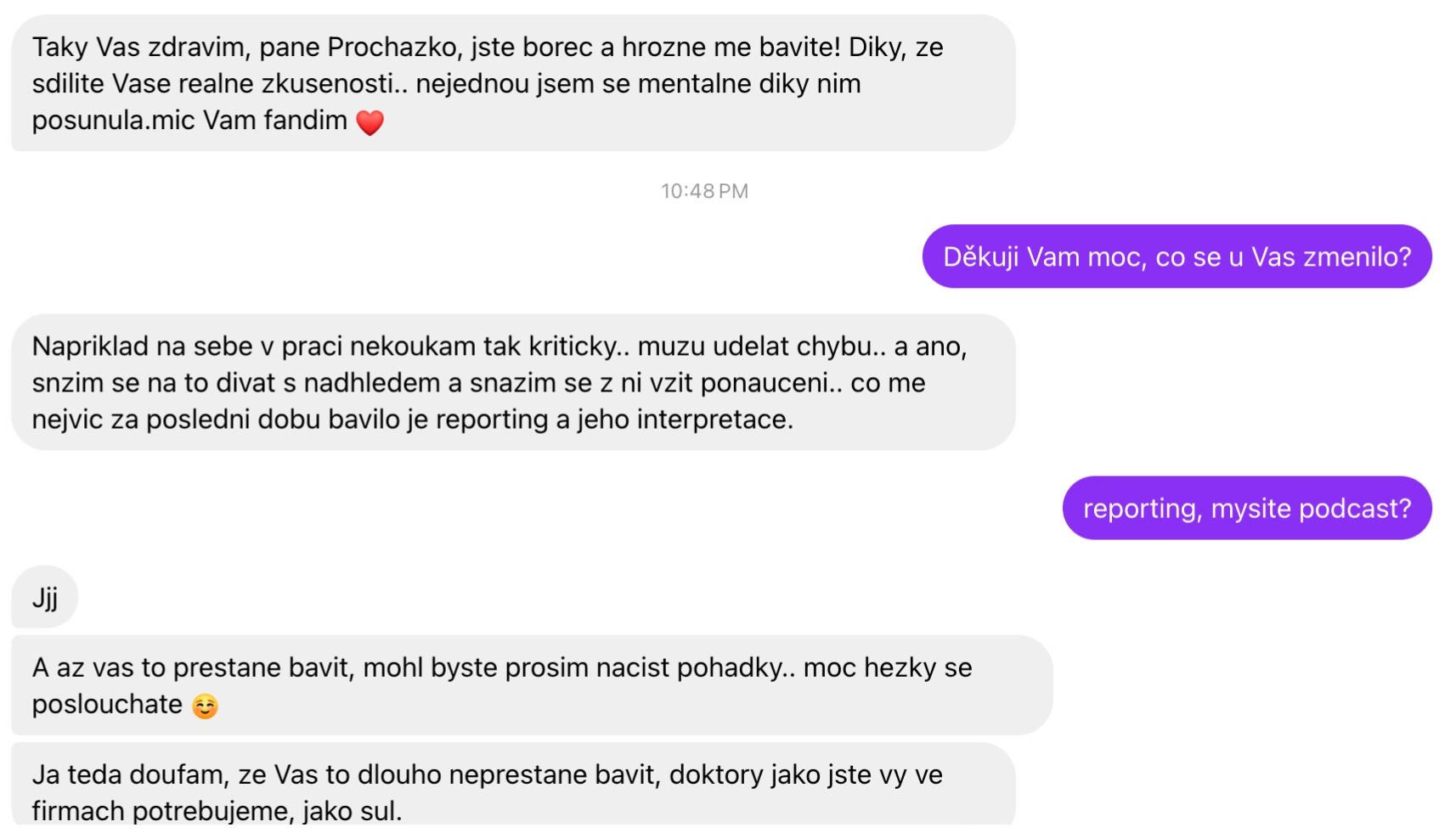 Reakce našich spokojených zákazníků